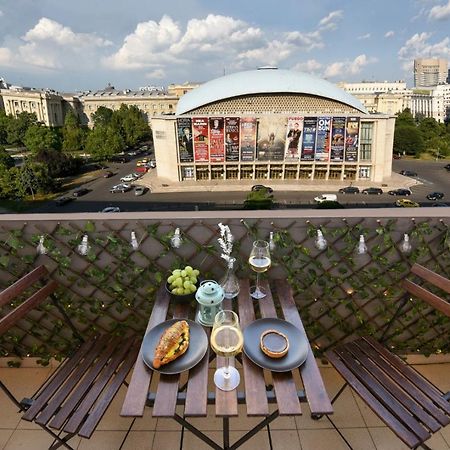 Spectacular Views & Modern Comfort: Your Dream Duplex In Central Bucharest Apartment Bagian luar foto