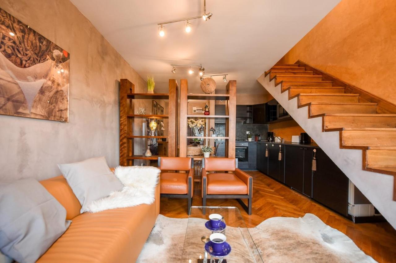 Spectacular Views & Modern Comfort: Your Dream Duplex In Central Bucharest Apartment Bagian luar foto